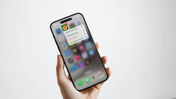iOS 18 beta: Cách khóa ứng dụng trên iPhone bằng Face ID