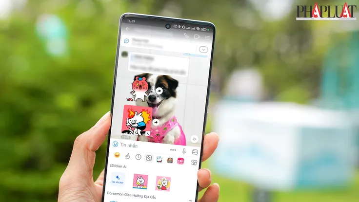 Cách tạo sticker ‘không đụng hàng’ trên Zalo bằng AI