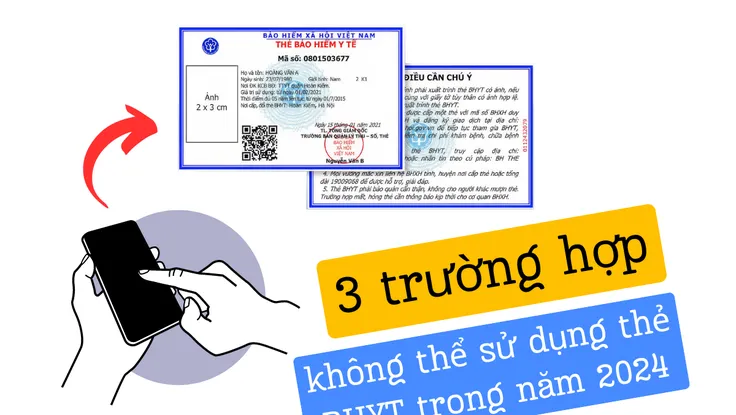 3 trường hợp không thể sử dụng thẻ BHYT trong năm 2024