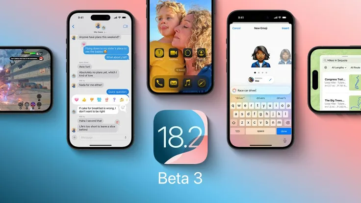 iOS 18.2 beta 3 ra mắt với nhiều tính năng mới