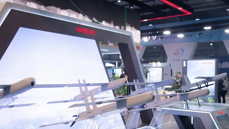 Nhiều công nghệ hiện đại xuất hiện tại triển lãm Quốc phòng quốc tế Việt Nam 2024