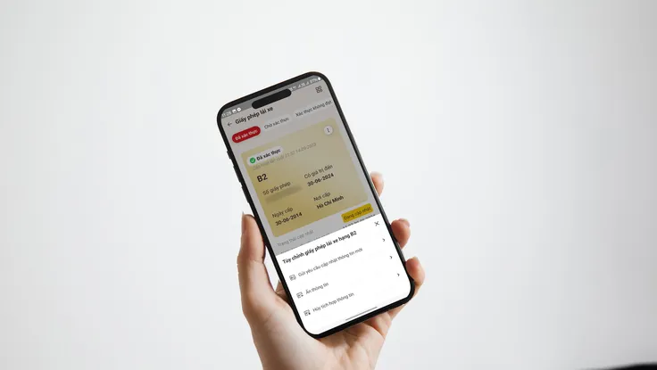 Cần làm gì khi đã đổi GPLX mới nhưng thời hạn trên ứng dụng VNeID không cập nhật?
