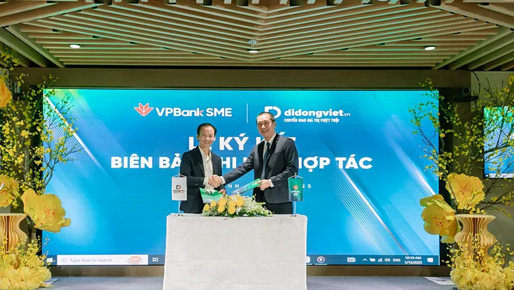 Di Động Việt hợp tác với VPBank, mang đến dịch vụ tài chính tốt hơn cho khách hàng