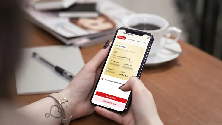 Cách thêm giấy phép lái xe điện tử trên ứng dụng VNeID