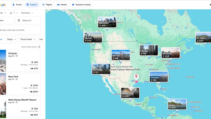 Tin công nghệ 17-8: Google gợi ý các điểm du lịch cho những ai 'đi đâu cũng được' bằng AI