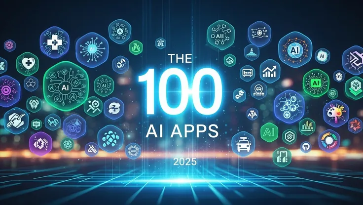 100 ứng dụng AI nổi bật nhất năm 2025