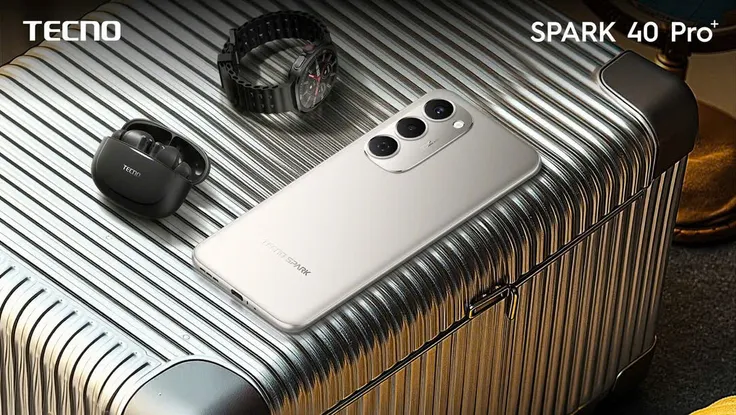 TECNO Spark 40 Pro+ ra mắt với chip G200 đầu tiên trên thế giới 