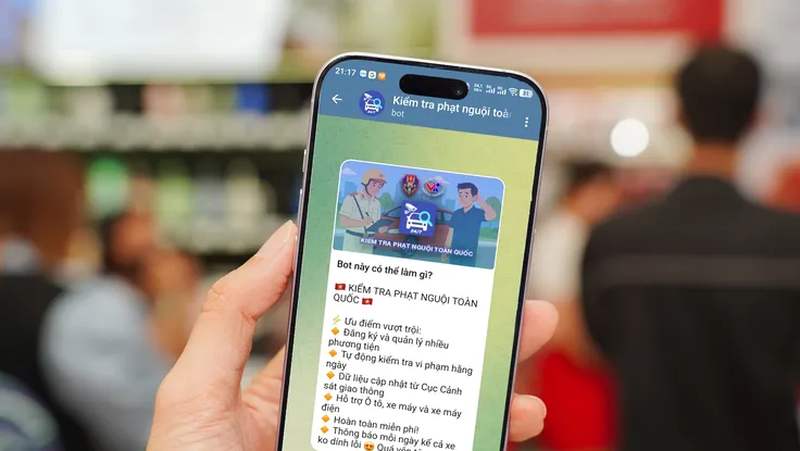 Cách kiểm tra phạt nguội bằng Telegram mới nhất