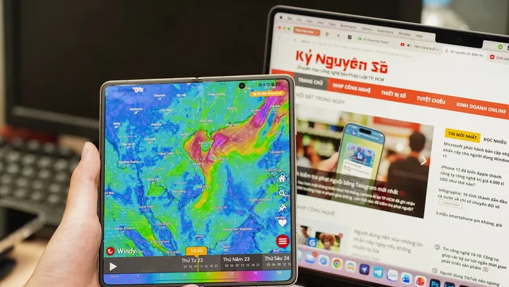 3 ứng dụng nên có trên điện thoại khi bão số 12 (Thần Gió) sắp đổ bộ