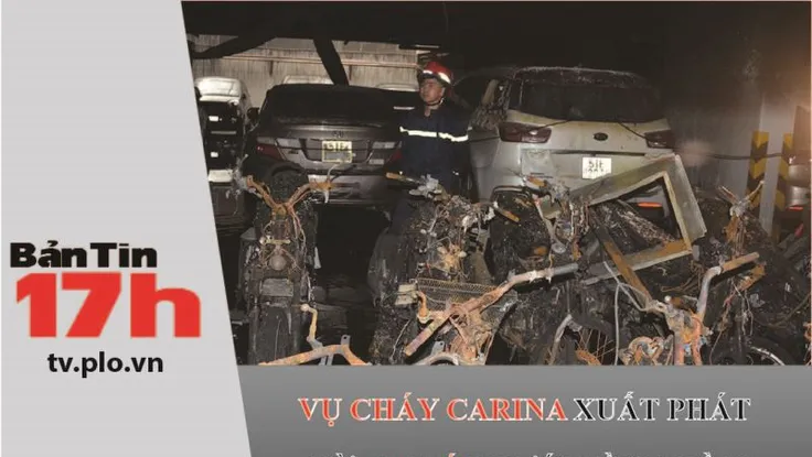 Vụ cháy Carina xuất phát từ xe Attila dưới tầng hầm