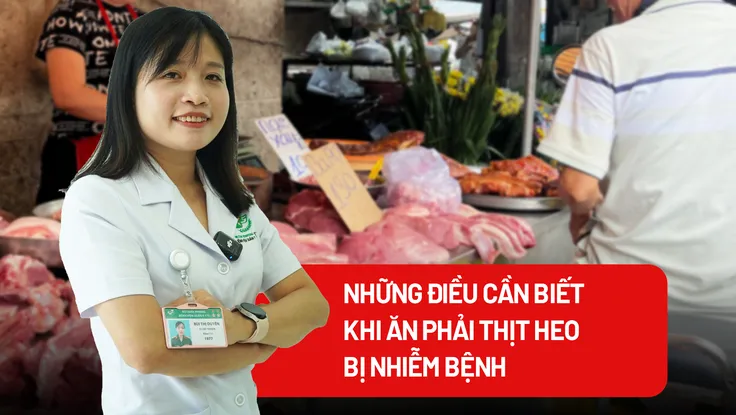 Nếu không may ăn phải thịt heo nhiễm bệnh dịch tả lợn châu Phi thì...