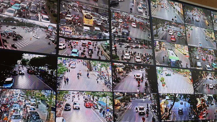 Hà Nội vận hành 'bộ não' giao thông thông minh với hơn 1.800 camera AI