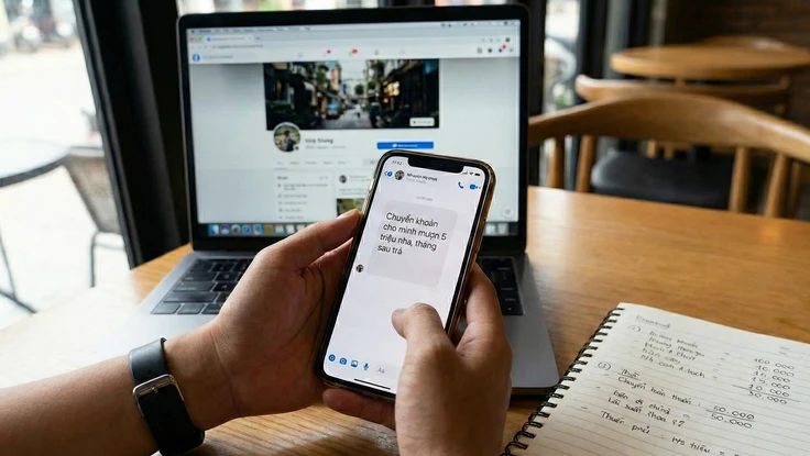 Cho vay tiền qua tin nhắn facebook, zalo có đòi được không?