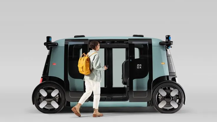 Gã khổng lồ thương mại điện tử Amazon ra mắt xe taxi tự lái