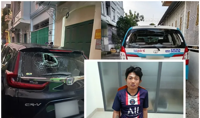 Đập phá 10 ô tô để giải tỏa bức xúc vì bị bạn nhậu cho 'leo cây'