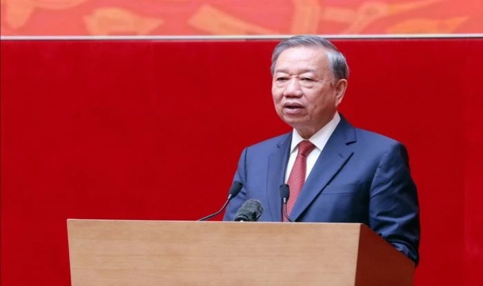 Tổng Bí thư Tô Lâm gặp mặt cán bộ Công an cấp cao nghỉ hưu