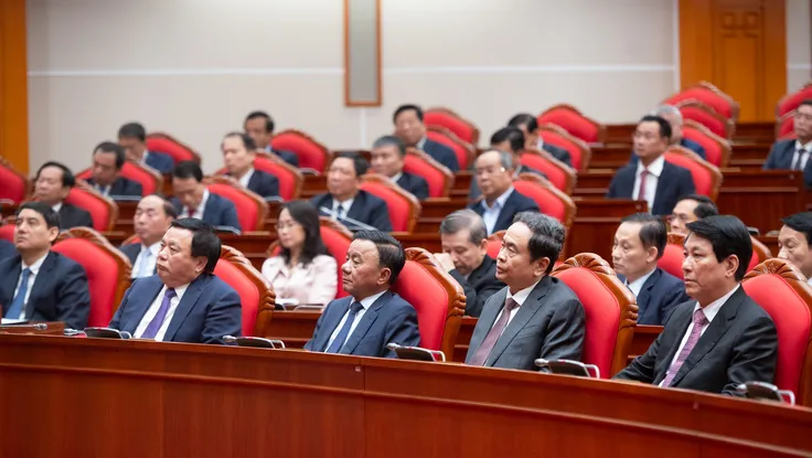 Toàn văn thông cáo ngày làm việc thứ 2 của Hội nghị Trung ương 14