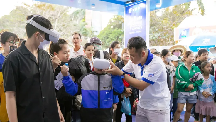 Trải nghiệm nhiều hoạt động của VNPT tại Lễ hội Cà phê Buôn Ma Thuột 2025