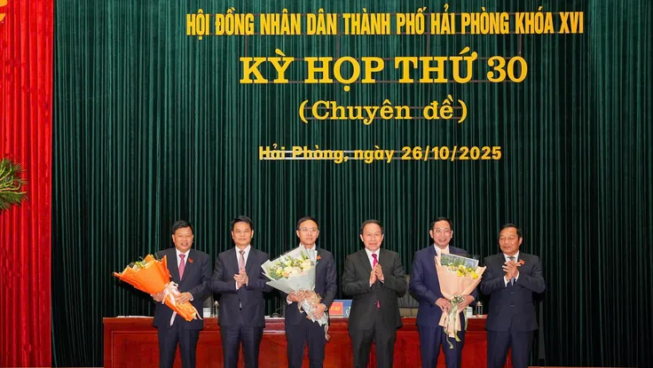Hải Phòng bầu bổ sung 2 Phó Chủ tịch UBND 