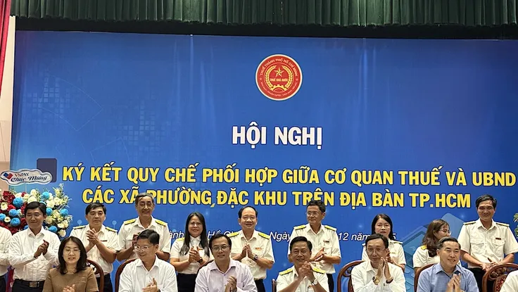 Ngành thuế TP.HCM cùng 168 phường, xã và đặc khu hỗ trợ hộ kinh doanh