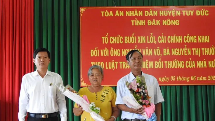 Lâm Đồng báo cáo việc bồi thường trong 2 vụ án oan tại Đắk Nông cũ