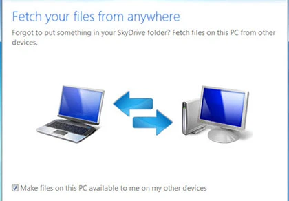 Truy cập các tập tin trên máy tính ở bất cứ đâu với OneDrive