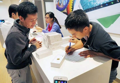 iPhone 6 chính hãng bản 64GB và 128GB được đặt mua nhiều