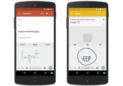 Google hỗ trợ nhắn tin bằng chữ viết tay trong thiết bị Adnroid