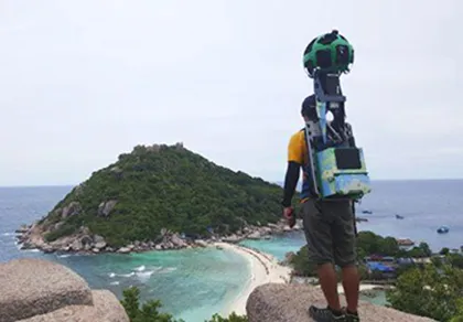 Người vác 'ba lô' đi khắp đất nước chụp ảnh cho Google