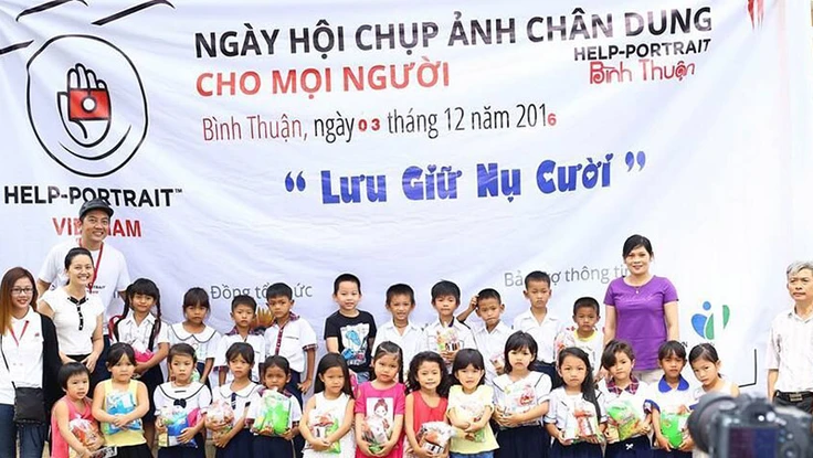 Help Portrait Việt Nam:Lưu giữ khoảnh khắc bên gia đình