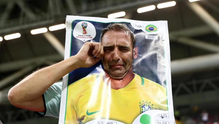 Fan Argentina hò hét tưng bừng mừng Brazil chia tay World Cup