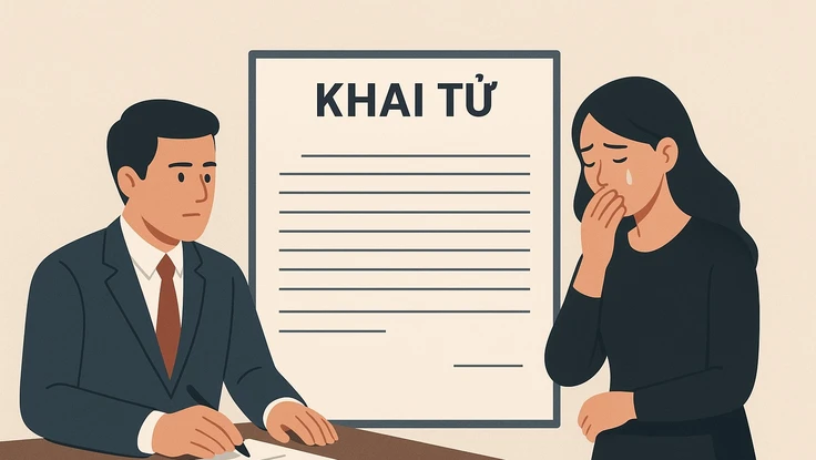 Không khai tử cho người thân đã chết có bị phạt?