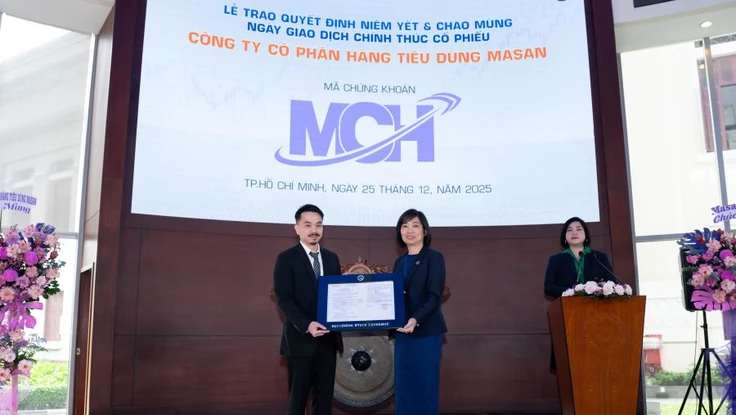 Cổ phiếu MCH chính thức niêm yết trên sàn HOSE