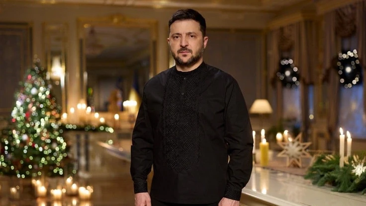 Ông Zelensky phát biểu đầy cảm xúc trước quốc dân đêm Giáng sinh