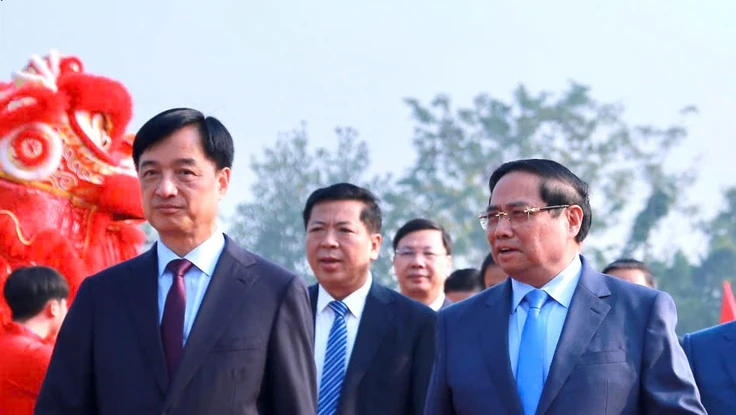 Thủ tướng Phạm Minh Chính dự Lễ khởi công Khu đô thị thể thao Olympic Hà Nội