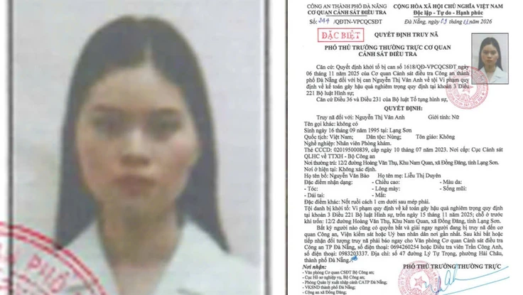 Truy nã nữ kế toán trong vụ án tại phòng khám đa khoa quốc tế Đà Nẵng