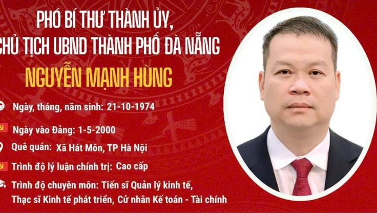 Chân dung tân Chủ tịch UBND TP Đà Nẵng Nguyễn Mạnh Hùng