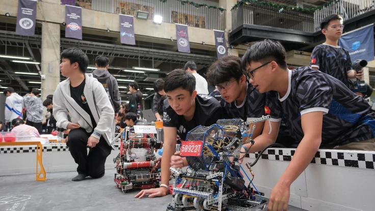 1 trường ở TP.HCM có 3 đội tham dự giải vô địch thế giới VEX Robotics 2026