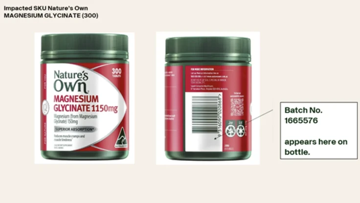 Bộ Y tế yêu cầu rà soát 2 sản phẩm Nature’s Own do nguy cơ lẫn mảnh kính