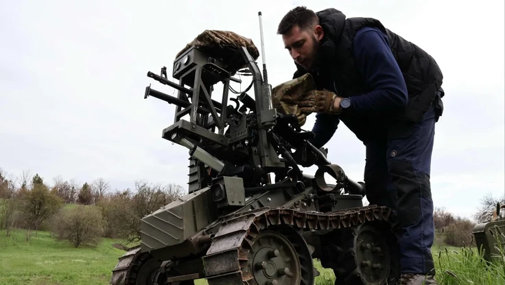 Ukraine đặt cược ‘tất tay’ với robot mặt đất cho cuộc chiến với Nga