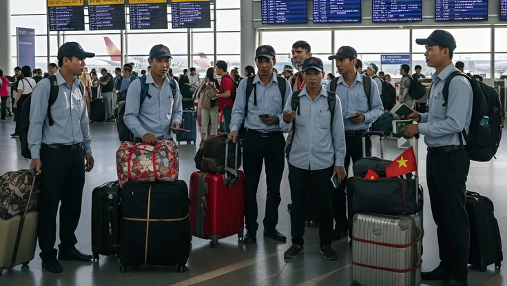 Làm việc tại Hàn Quốc theo visa E7, F2: Quyền hưởng BHXH một lần được xác định thế nào?