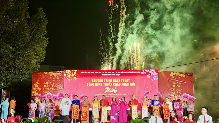 TP.HCM: Ấm áp ngày hội mừng Xuân ở phường Đông Hưng Thuận