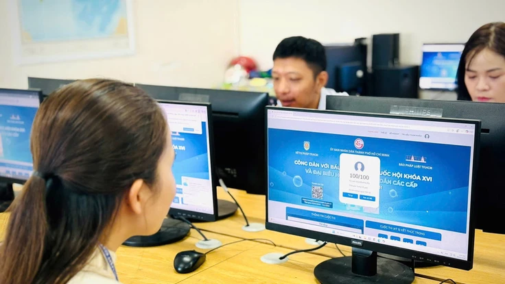 11.219 lượt dự thi Kỳ 5 'Công dân với bầu cử', Kỳ 6 đang diễn ra