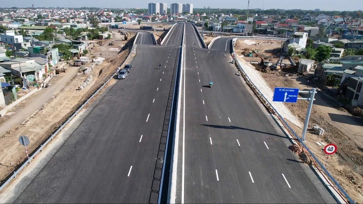Toàn cảnh 16km cao tốc Biên Hòa - Vũng Tàu qua Đồng Nai sắp thông xe