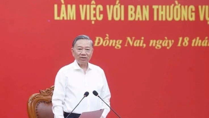 Tổng Bí thư, Chủ tịch nước Tô Lâm: Đồng Nai phải hướng tới một thành phố văn minh, hiện đại, nghĩa tình, đáng sống
