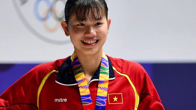 Ánh Viên là VĐV nữ xuất sắc nhất SEA Games 30