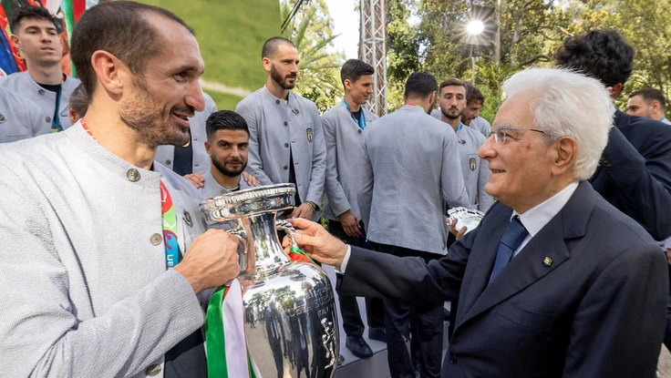 Hình ảnh Ý ăn mừng ở Rome