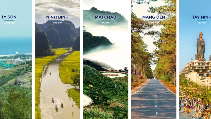 Né các bãi biển quen thuộc, du khách Việt ồ ạt tìm đến những nơi này