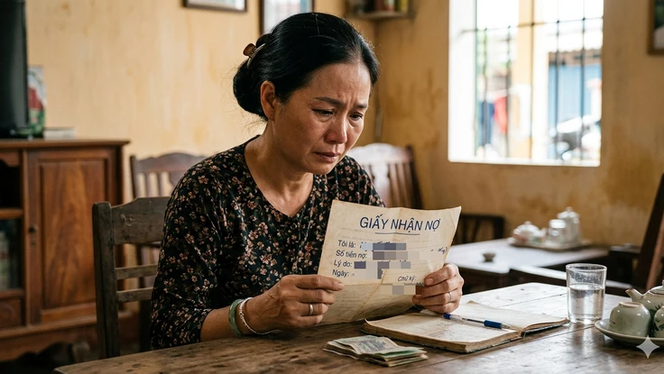 Ký nhận nợ hơn 31 tỉ, ra tòa nói "viết để giúp chủ nợ" 