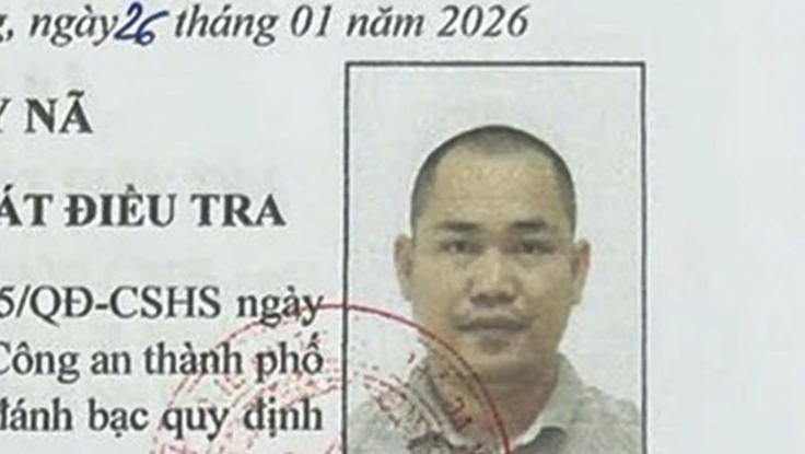 Truy nã đặc biệt bị can cầm đầu đường dây cá độ bóng đá tại Đà Nẵng